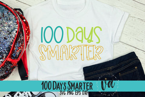 100 Days of School SVG Bundle SVG V. Anderson Designs 