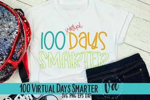 100 Days of School SVG Bundle SVG V. Anderson Designs 