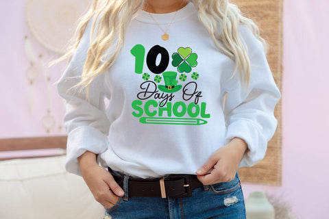 100 Days of School SVG Cut File, 100 Days of School PNG SVG BlackCatsMedia 