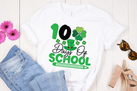 100 Days of School SVG Cut File, 100 Days of School PNG SVG BlackCatsMedia 