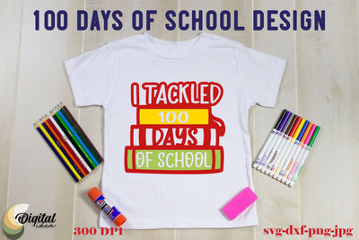 100 Days Of School SVG. Design School SVG. School SVG SVG Evgenyia Guschina 