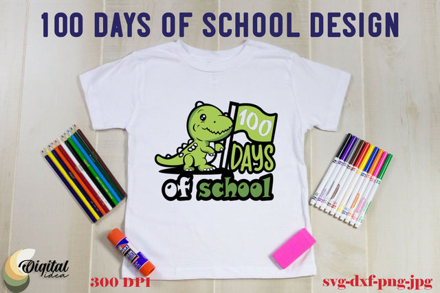 100 Days Of School SVG. Design School SVG. School SVG SVG Evgenyia Guschina 