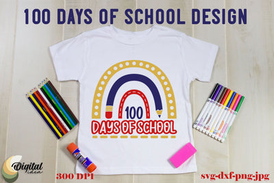 100 Days Of School SVG. Design School SVG. School SVG SVG Evgenyia Guschina 