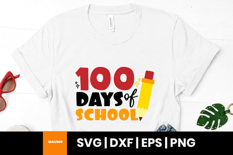 100 days of school svg quote SVG Maumo Designs 