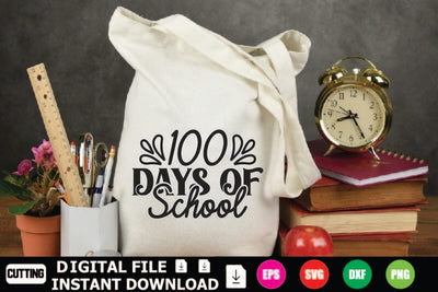 100 Days Of School SVG Shahin alam 