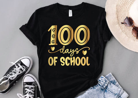 100 days of school svg SVG designstore 