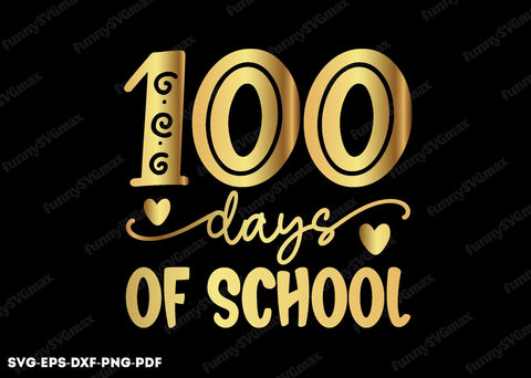 100 days of school svg SVG designstore 