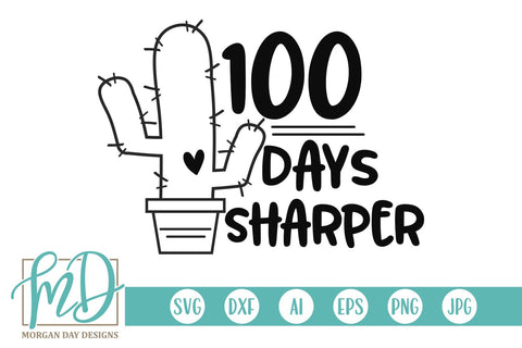 100 Days Sharper SVG Morgan Day Designs 