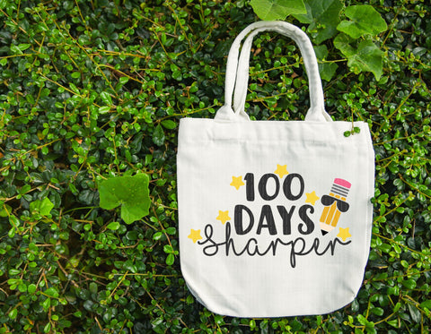 100 Days Sharper - SVG, PNG, DXF, EPS SVG Elsie Loves Design 