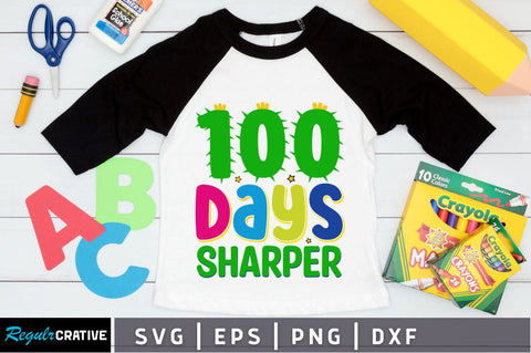 100 days sharper SVG SVG Regulrcrative 
