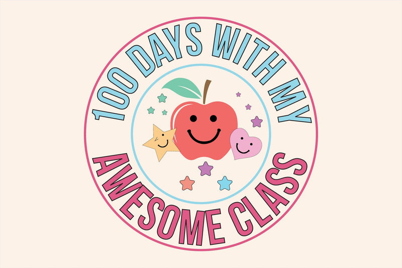 100 days with my awesome class Sublimation Sublimation Rupkotha 