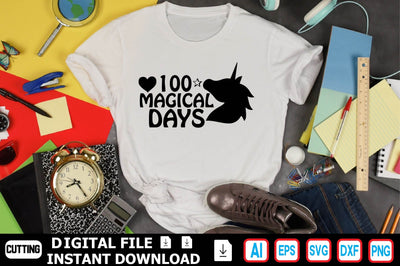 100 Magical Days SVG Craftlabsvg24 