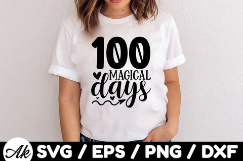 100 magical days svg SVG akazaddesign 