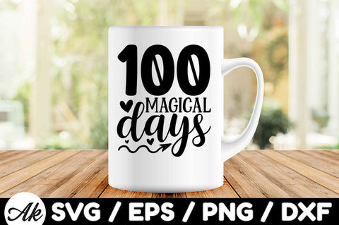 100 magical days svg SVG akazaddesign 