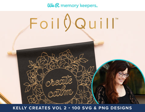 100 SVG Foil Quill Mandala and SVG Starter Bundle (Kelly Creates Vol 2) SVG We R Memory Keeper's Foil Quill 