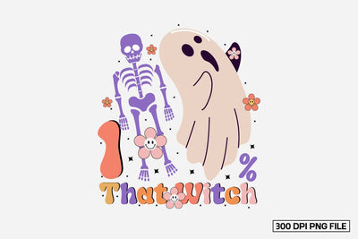 100% That Witch Sublimation Sublimation designmaster24 