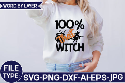 100% That Witch SVG Cut File SVG Studio Innate 