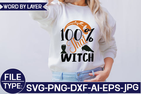 100% That Witch SVG Cut File SVG Studio Innate 