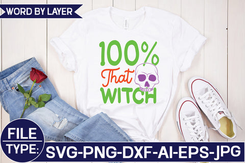 100% That Witch SVG Cut File SVG Studio Innate 