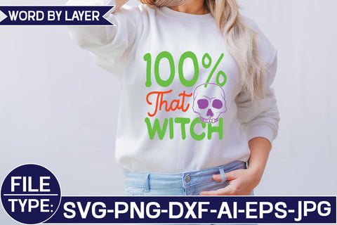 100% That Witch SVG Cut File SVG Studio Innate 