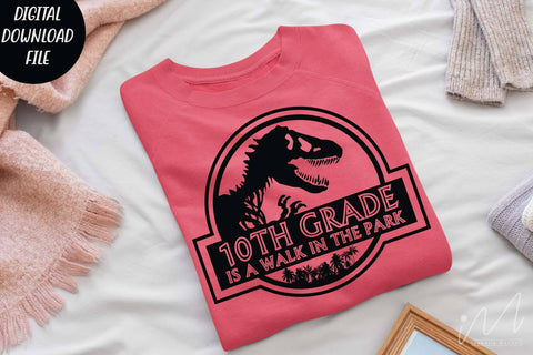 10th grade is a walk in the park svg, 10th grade teacher t shirt, 10th grade graduate SVG Isabella Machell 