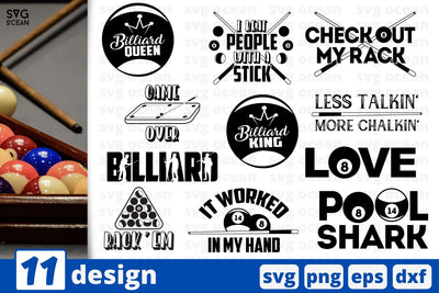 11 Billiard quotes cricut svg SVG SvgOcean 