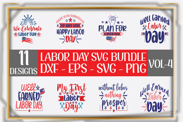 11 Labor day SVG Design Bundle SVG thesvgfactory 