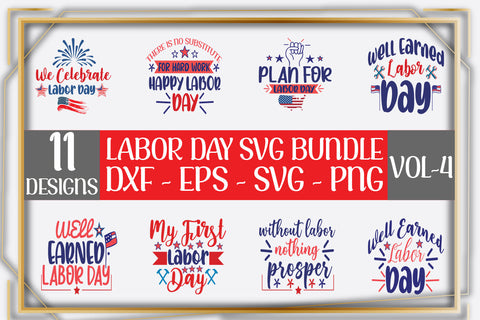 11 Labor day SVG Design Bundle SVG thesvgfactory 