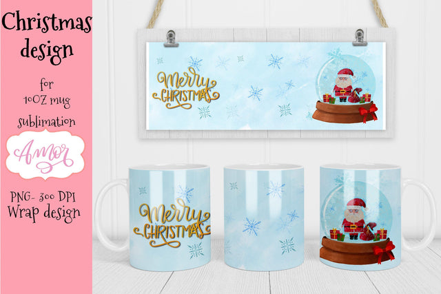 11oz mug Christmas sublimation design Sublimation Amorclipart 