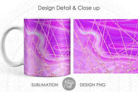 11oz Mug sublimations design in pupal SVG Artisan Craft SVG 