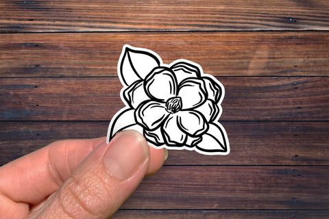 12 Flower Print & Cut Stickers | Hand Drawn Floral Sticker Designs | DIGITAL DOWNLOAD SVG Diva Watts Designs 