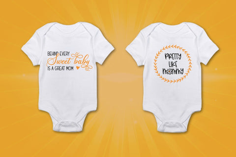 12 Infant bodysuit designs SVG Boertiek 