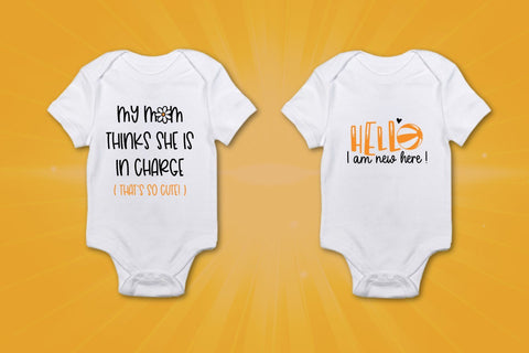 12 Infant bodysuit designs SVG Boertiek 