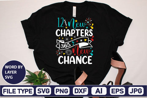 12 New Chapters 365 New Chance SVG Cut File SVG DesignPlante 503 