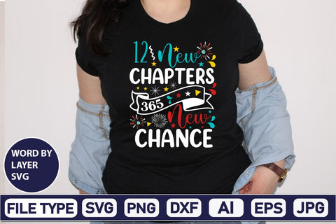 12 New Chapters 365 New Chance SVG Cut File SVG DesignPlante 503 