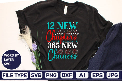 12 new chapters 365 new chances SVG Design SVGs,Quotes and Sayings,Food & Drink,On Sale, Print & Cut SVG DesignPlante 503 