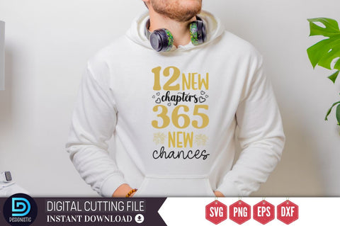 12 new chapters 365 new chances SVG SVG DESIGNISTIC 