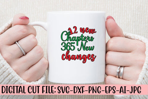 12 New Chapters 365 New Changes SVG Cut File SVG Syaman 