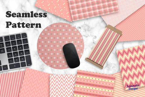 12 Pastel Pink Digital Papers Sublimation Sublimatiz Designs 