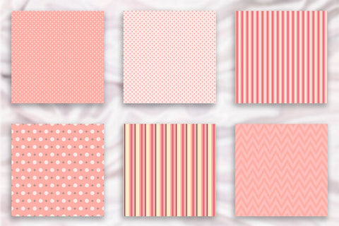 12 Pastel Pink Digital Papers Sublimation Sublimatiz Designs 