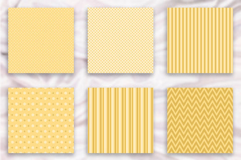 12 Pastel Yellow Digital Papers Digital Pattern Sublimatiz Designs 