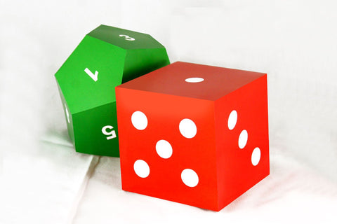 12 Sided and 6 Sided Dice Boxes SVG Designed by Geeks 