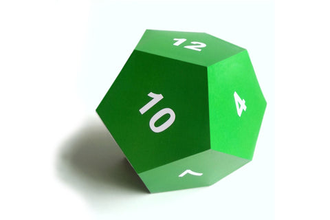 12 Sided and 6 Sided Dice Boxes SVG Designed by Geeks 