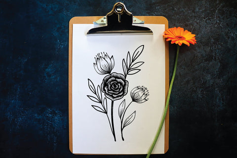 12 wildflowers bundle SVG sk.swapon Roy 