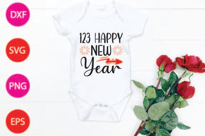 123 Happy New Year SVG CraftlabSvg29 