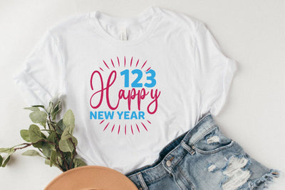 123 happy new year SVG SVGista 