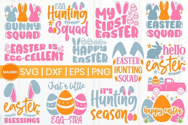13 Happy Easter Svg Bundle SVG Maumo Designs 