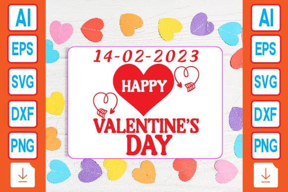 14-02-2023 Happy Valentine’s Day SVG Craftlabsvg24 