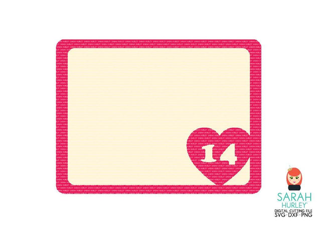 14 Journaling Card SVG Sarah Hurley 