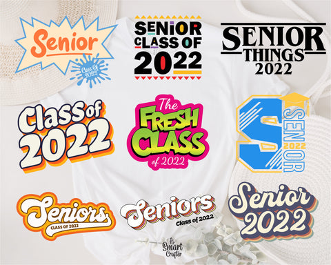 14 Senior 2022 Svg Bundle, Class of 2022 Svg, Seniors 2022 svg, Graduation 2022 svg, Graduation Shirt, Graduation Cap, Senior Graduation svg SVG Fauz 